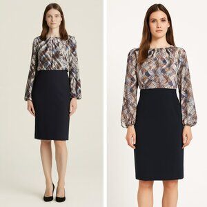 NWT Ted Baker London Caalla Quartz Midi Dress